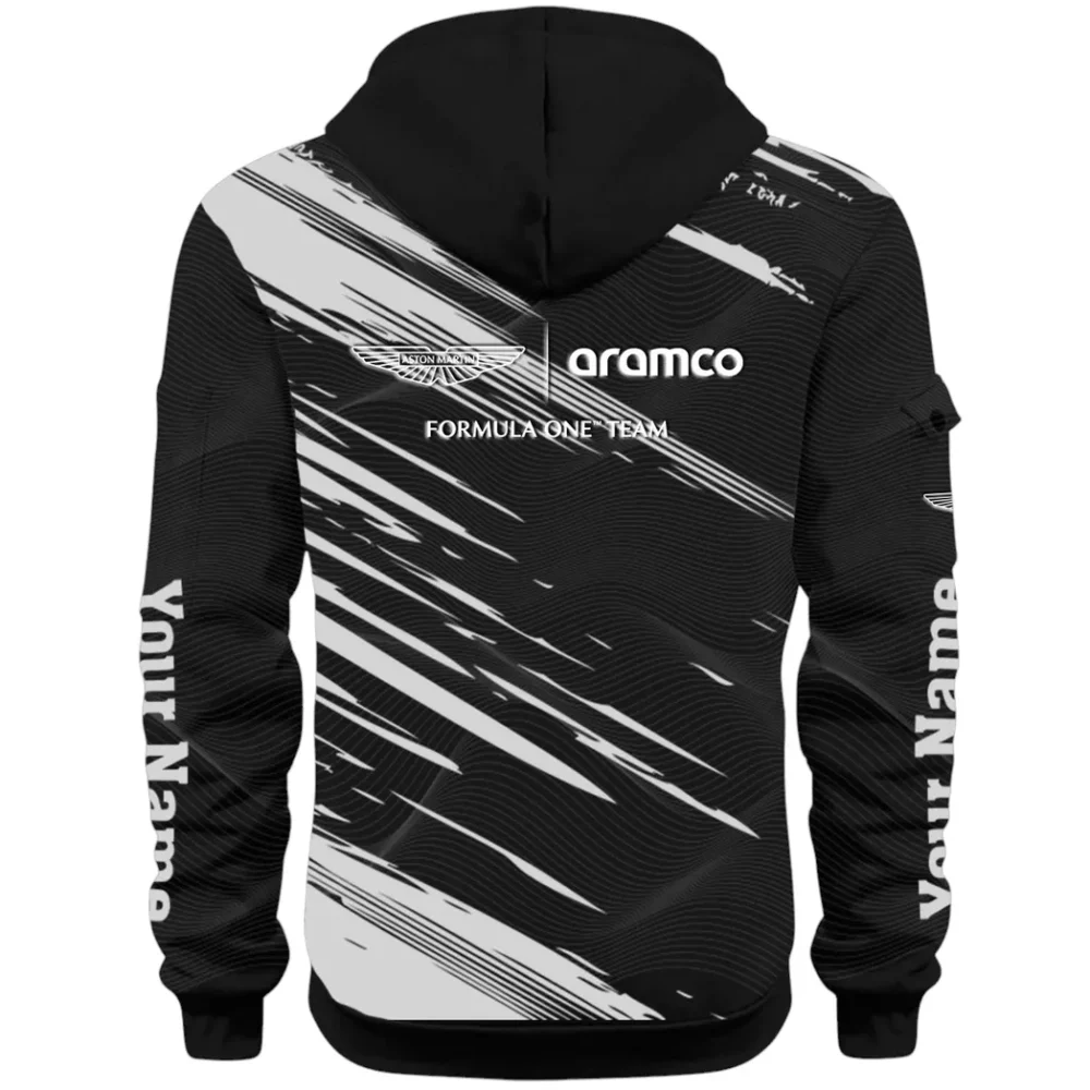Elegant Grand Tourer Hoodie Half Zip 3D, Casual Fit for Everyday Wear Hoodie CAR514 - Black - Image 3