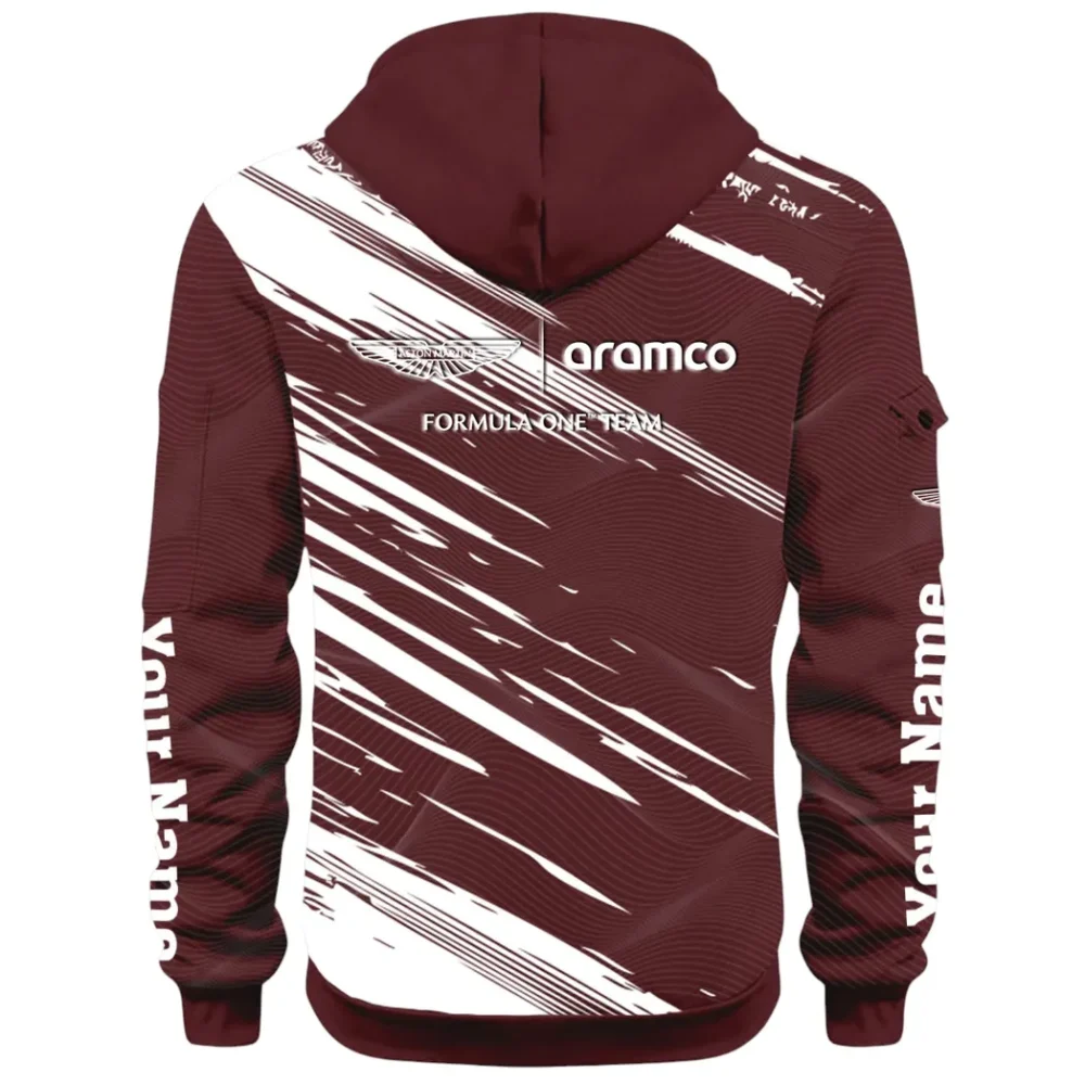 Elegant Grand Tourer Hoodie Half Zip 3D, Casual Fit for Everyday Wear Hoodie CAR514 - Dark Red - Image 3