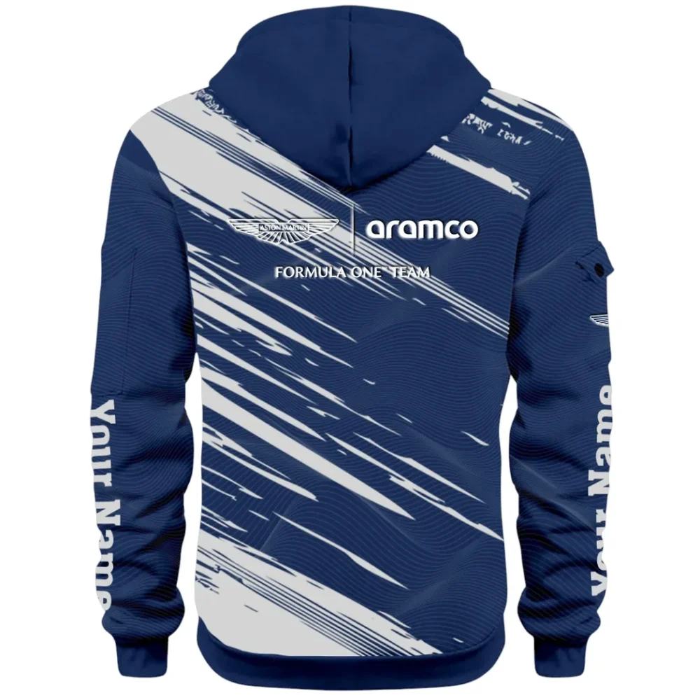 Elegant Grand Tourer Hoodie Half Zip 3D, Casual Fit for Everyday Wear Hoodie CAR514 - Navy - Image 3