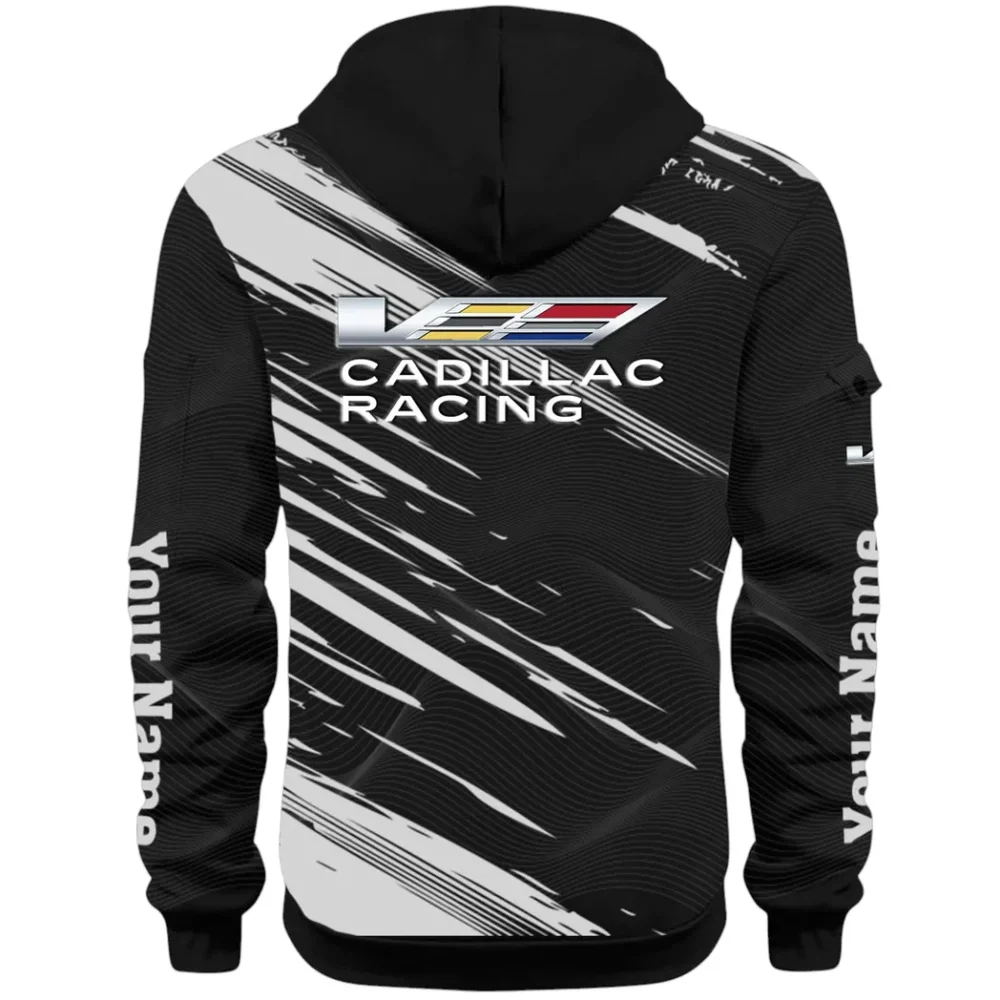 Refined Classic Ride Hoodie Half Zip 3D, Streetwear Casual Look Outfit CAR514 - Black - Image 3