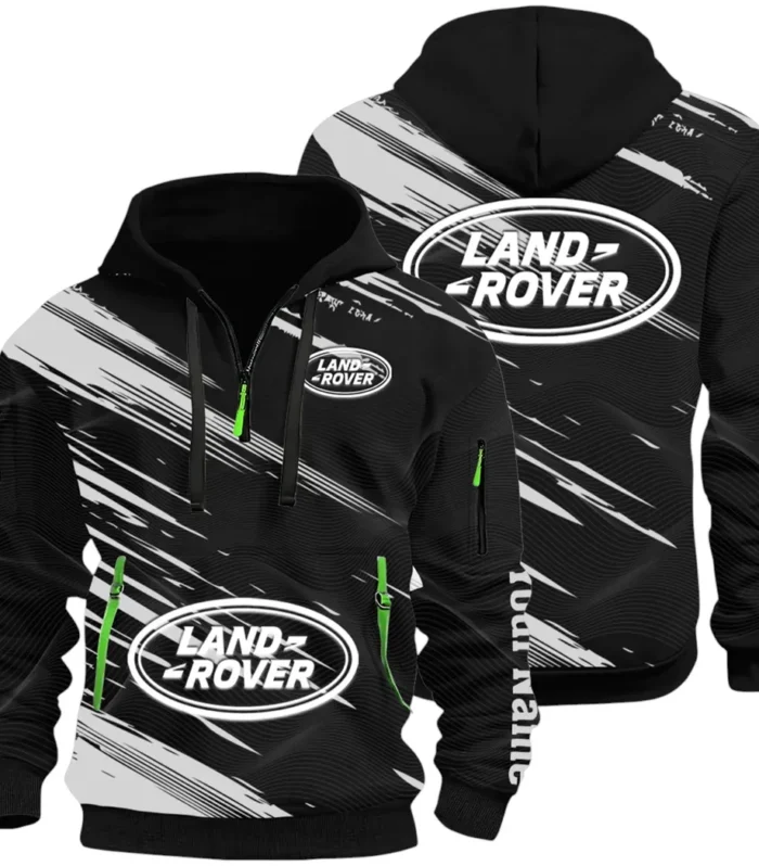 Utility Auto Maker Hoodie Half Zip 3D, Comfortable Daily Hoodie CAR514 - Black