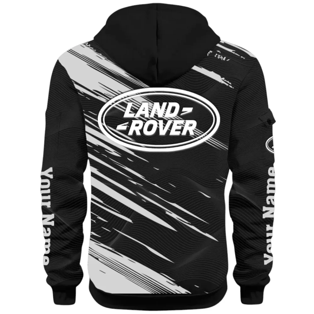 Utility Auto Maker Hoodie Half Zip 3D, Comfortable Daily Hoodie CAR514 - Black - Image 3