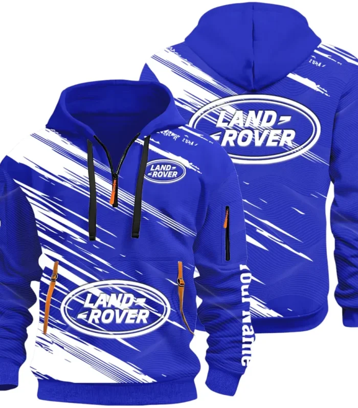 Utility Auto Maker Hoodie Half Zip 3D, Comfortable Daily Hoodie CAR514 - Blue