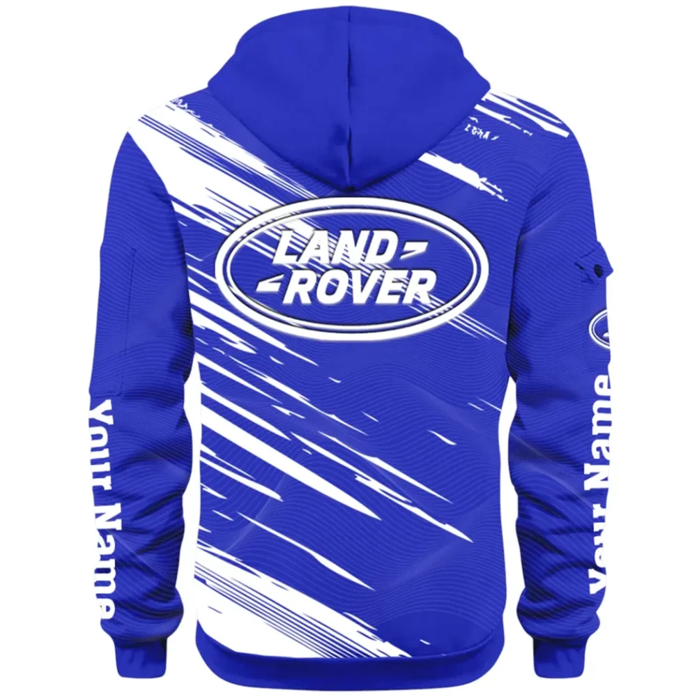Utility Auto Maker Hoodie Half Zip 3D, Comfortable Daily Hoodie CAR514 - Blue - Image 3