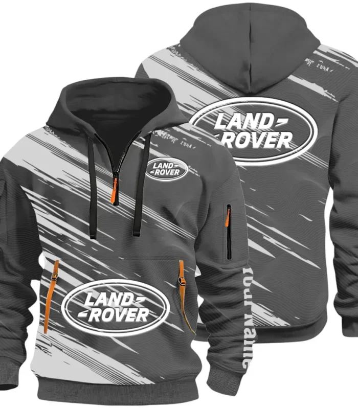 Utility Auto Maker Hoodie Half Zip 3D, Comfortable Daily Hoodie CAR514 - Dark Gray