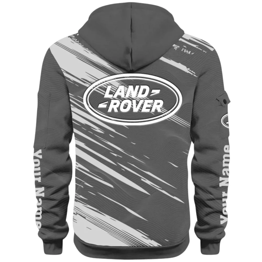 Utility Auto Maker Hoodie Half Zip 3D, Comfortable Daily Hoodie CAR514 - Dark Gray - Image 3