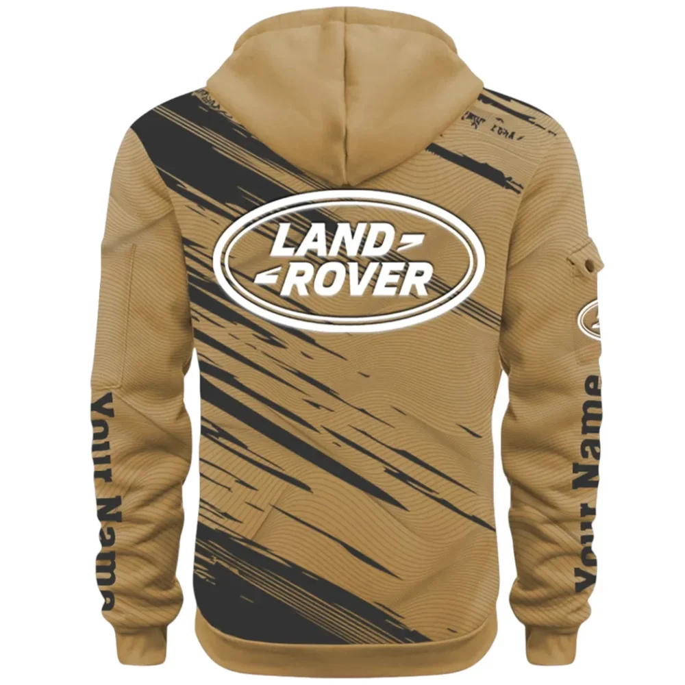 Utility Auto Maker Hoodie Half Zip 3D, Comfortable Daily Hoodie CAR514 - Khaki - Image 3