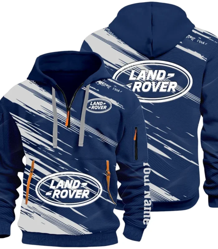 Utility Auto Maker Hoodie Half Zip 3D, Comfortable Daily Hoodie CAR514 - Navy