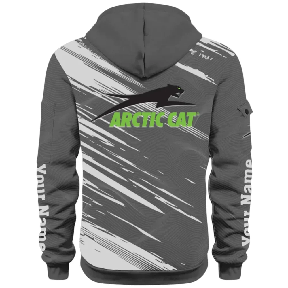 Off-Road Ride Hoodie Half Zip 3D, Durable & Casual Streetwear CAR514 - Dark Gray - Image 3