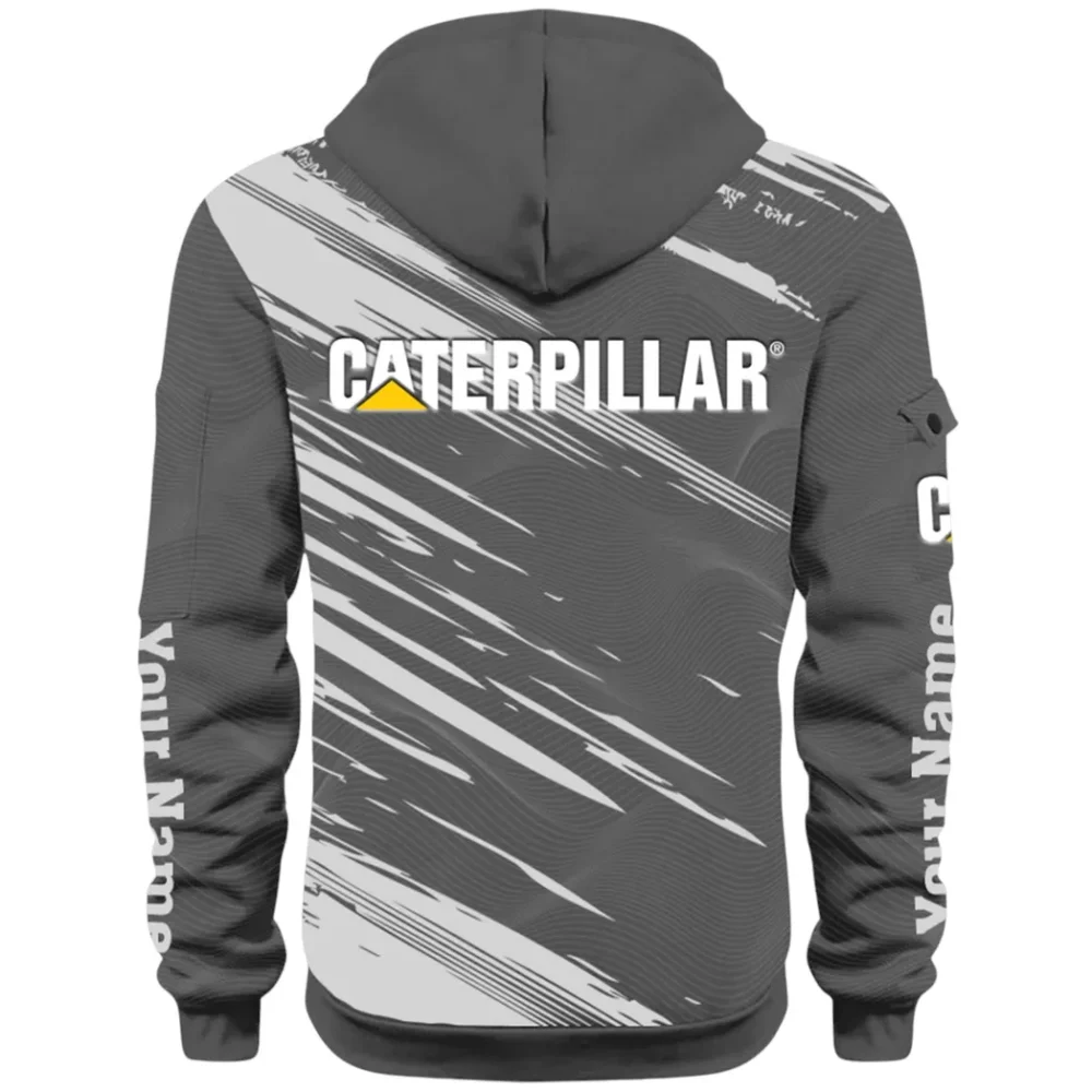 Terrain Vehicle Hoodie Half Zip 3D, Rugged Casual Fit Hoodie CAR514 - Dark Gray - Image 3