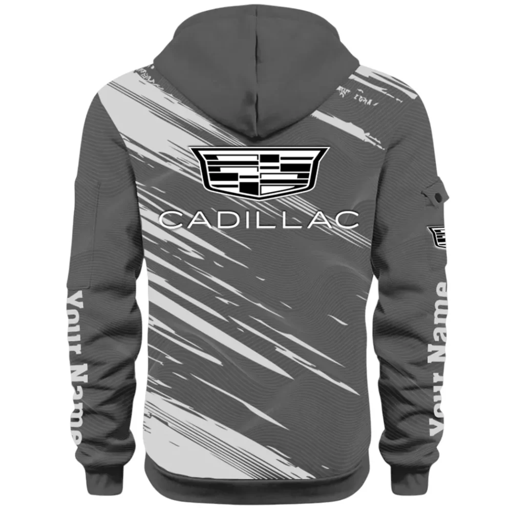 Refined Classic Ride Hoodie Half Zip 3D, Durable & Casual Streetwear CAR514 - Dark Gray - Image 3