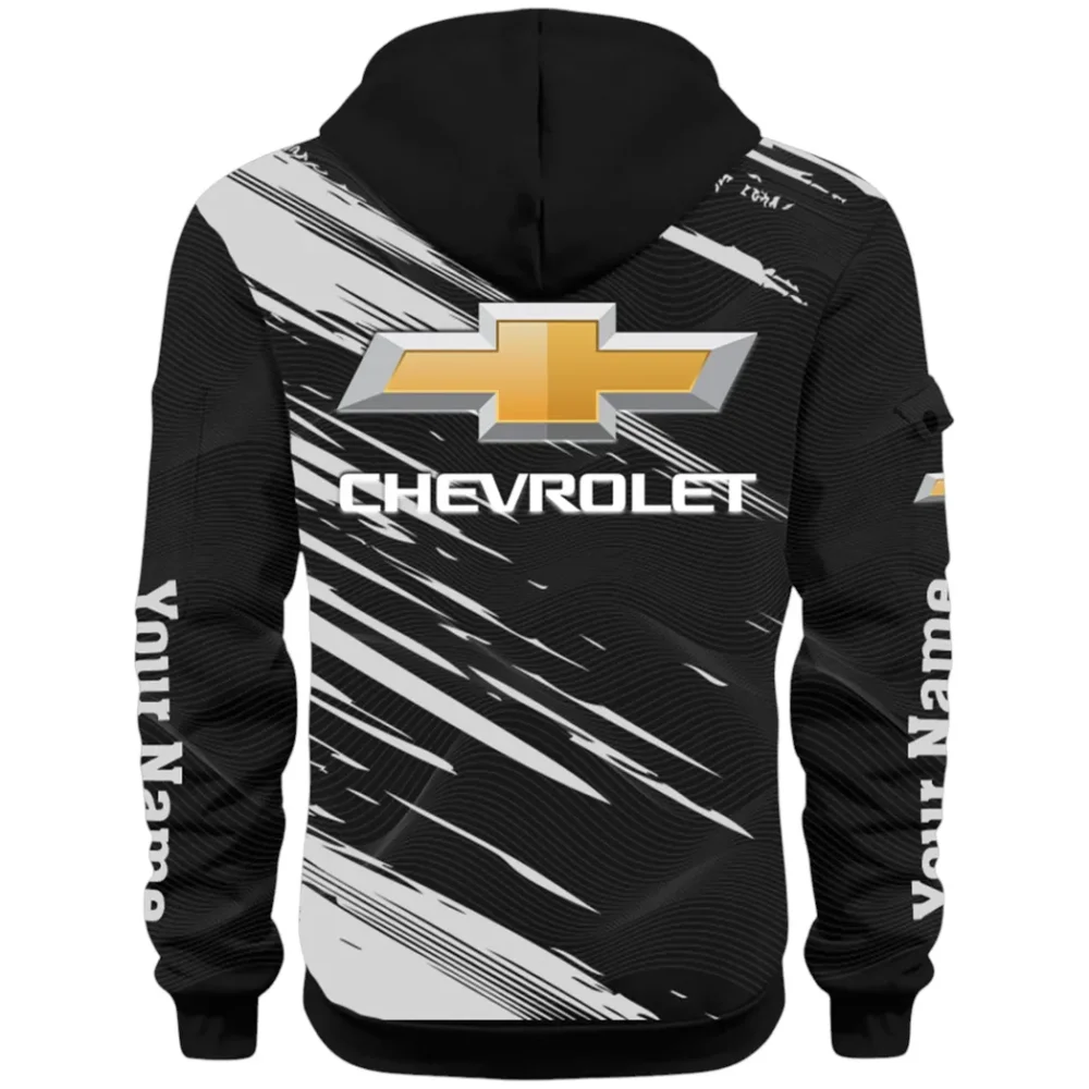 Modern Crossover Hoodie Half Zip 3D, Casual Fit for Everyday Wear Hoodie CAR514 - Black - Image 3