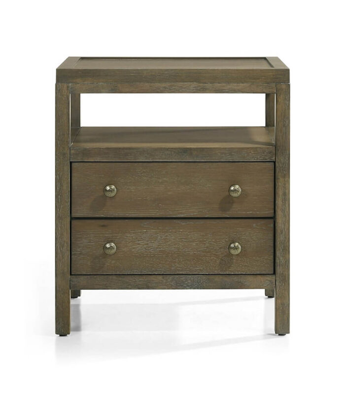 Winston Two-Drawer Nightstand